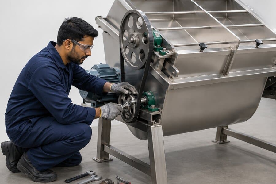 Industrial machinery repair and service